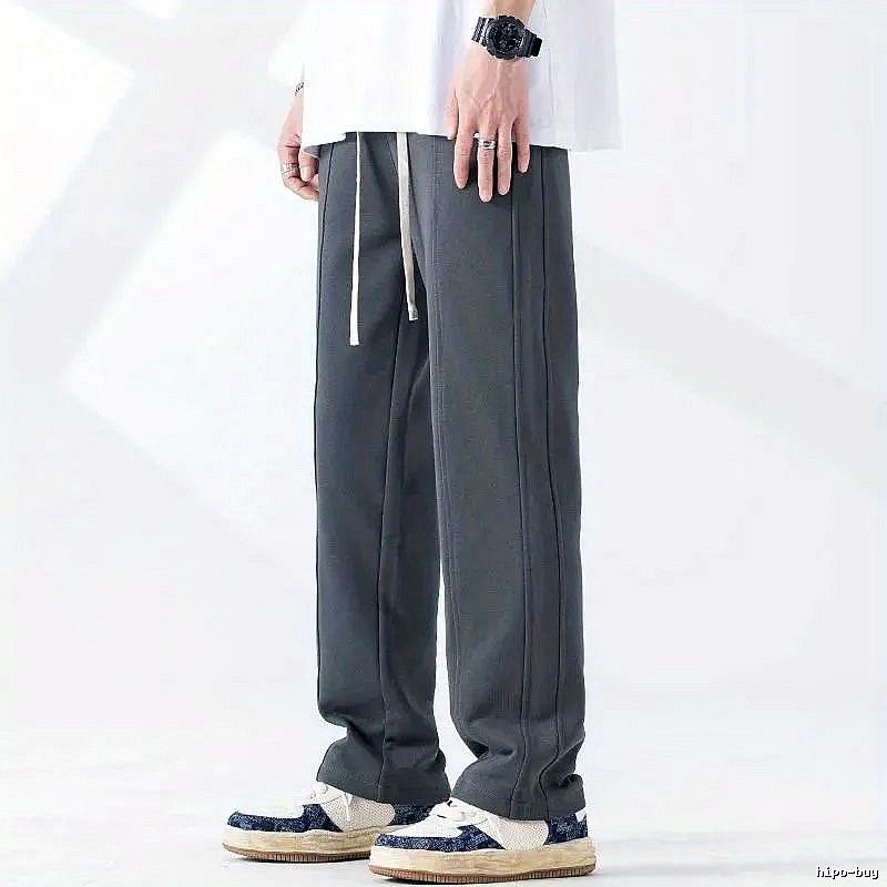 Rick Owens Casual Drawstring pants Black Relaxed Long for Streetwear Looks