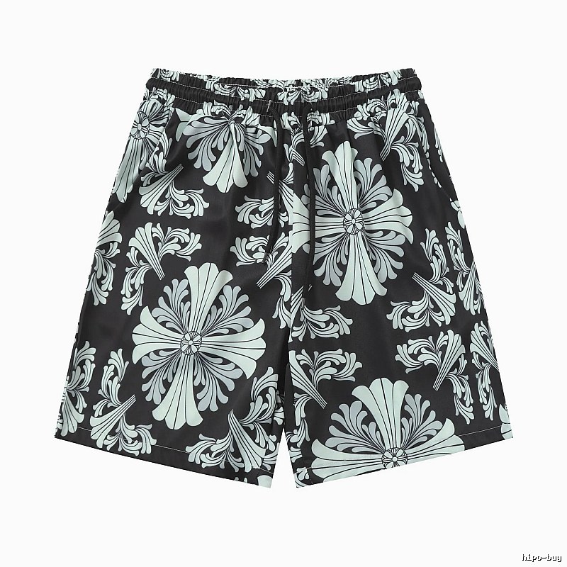 Shorts Styling Black Floral Button Shirt Resort Wear