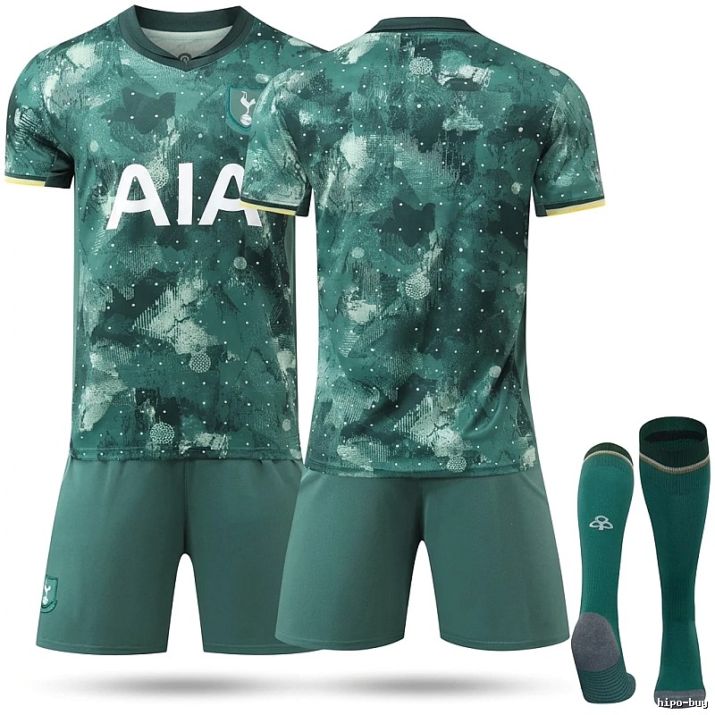 Spurs camouflage-style dark green jersey
