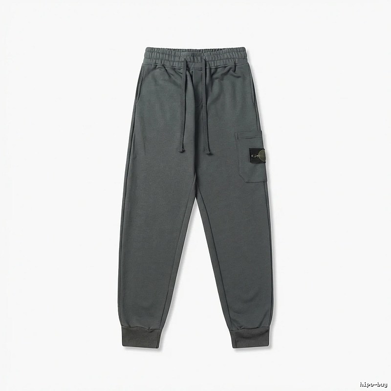 Stone Island workwear style dark grey sweatpants