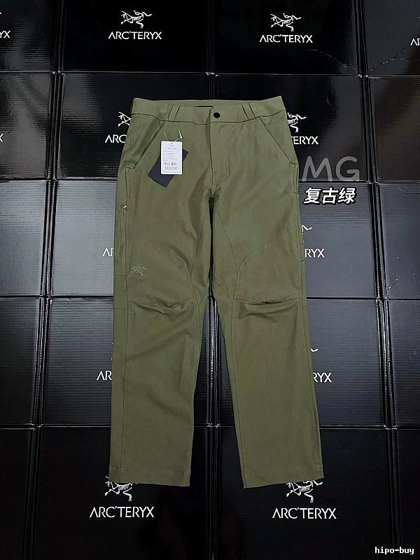 Streetwear Olive Arc'teryx Technical Hiking Pants