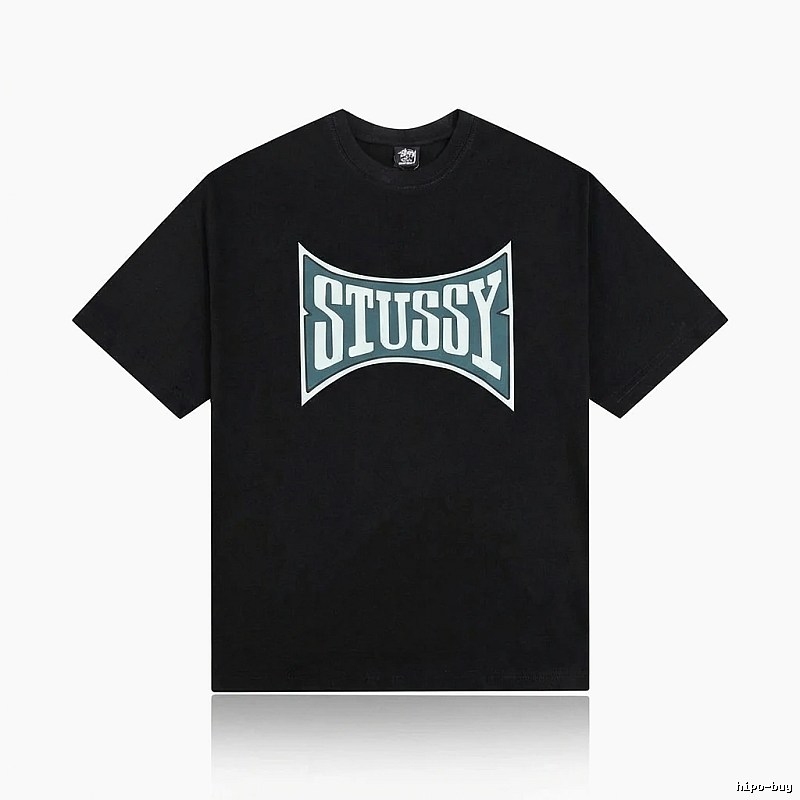 Stussy classic black T-shirt
