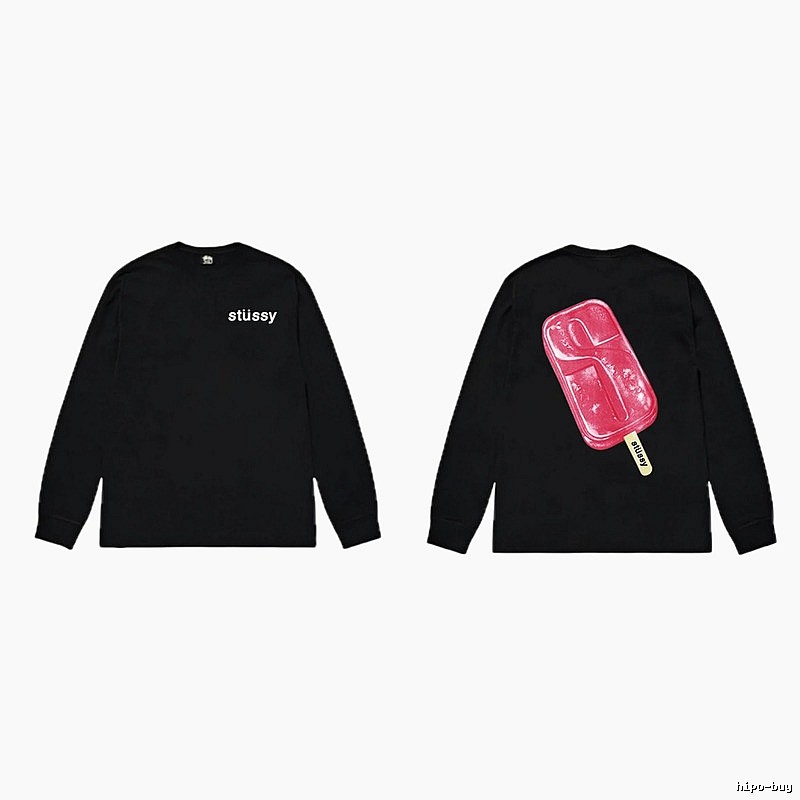 Stussy Popsicle Cool Black T-shirt
