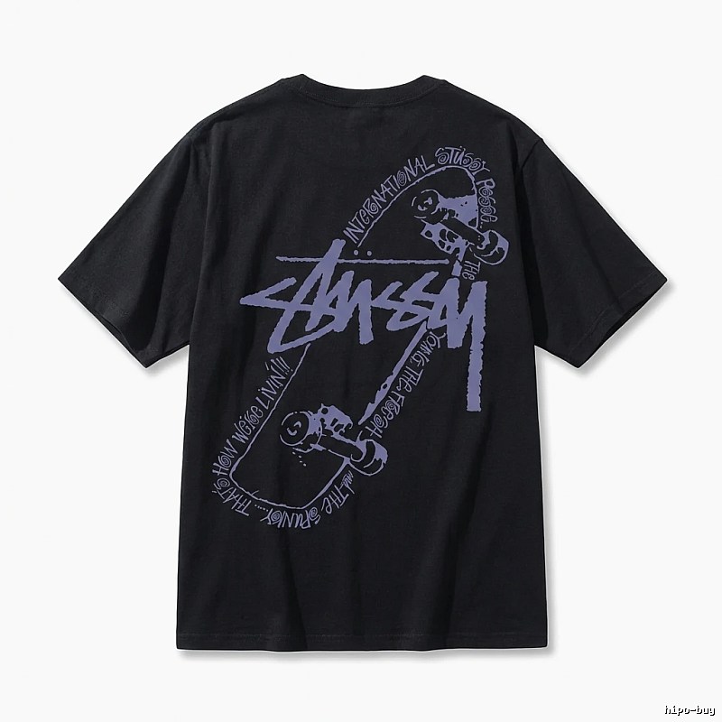 Stussy Skateboarding Series Black T-shirt