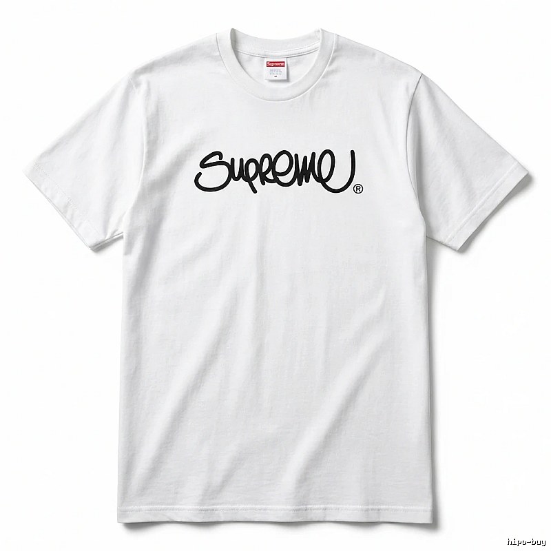Supreme basic white T-shirt