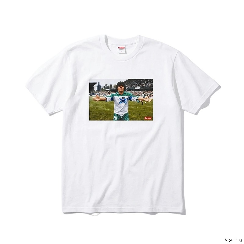 Supreme Maradona Series White T-shirt