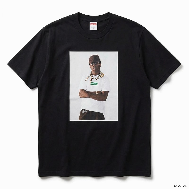 Supreme Portrait Style Black T-shirt