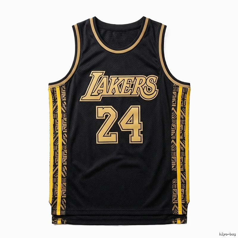 The No. 24 black jersey of the Los Angeles Lakers