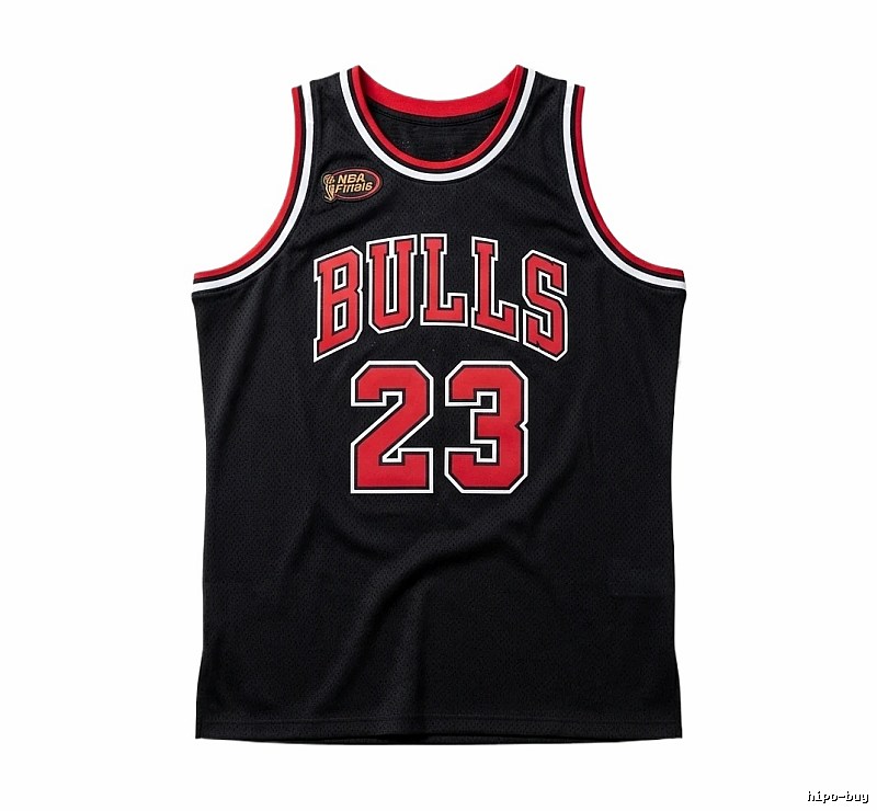 The retro black jersey of the Michael Jordan