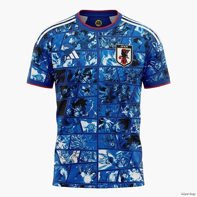 Tokyo Ghoul anime-style blue T-shirt
