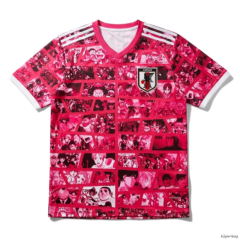 Tokyo Ghoul anime-style red short-sleeve