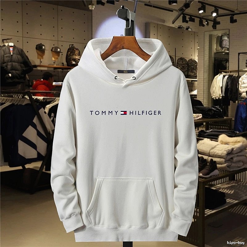 Tommy Hilfiger Classic Logo hoodie White Tommy Hilfiger for Daily Styling