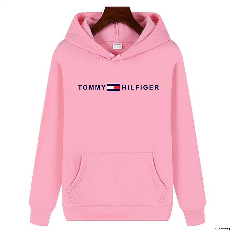 Tommy Hilfiger Monogram Logo hoodie White Tommy Hilfiger for Layered Styling