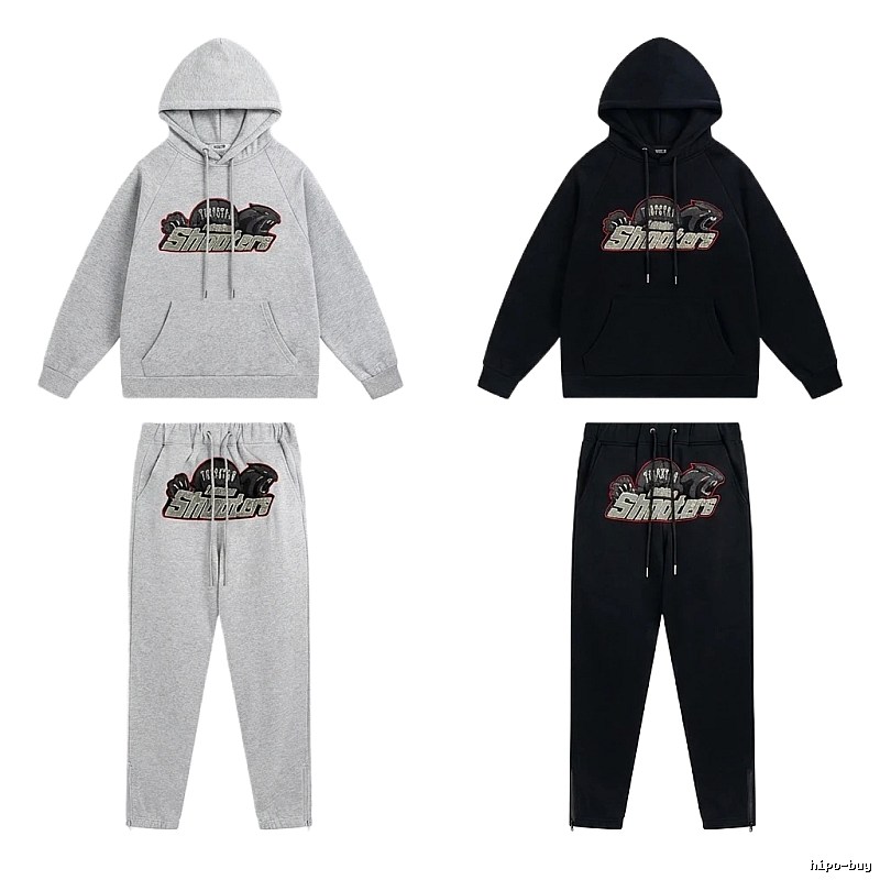 Trapstar sporty grey/black suit set