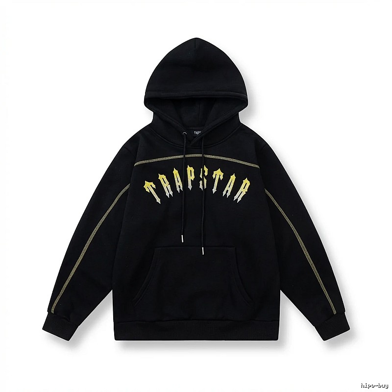 Trapstar Trendy Cool Black Hoodie