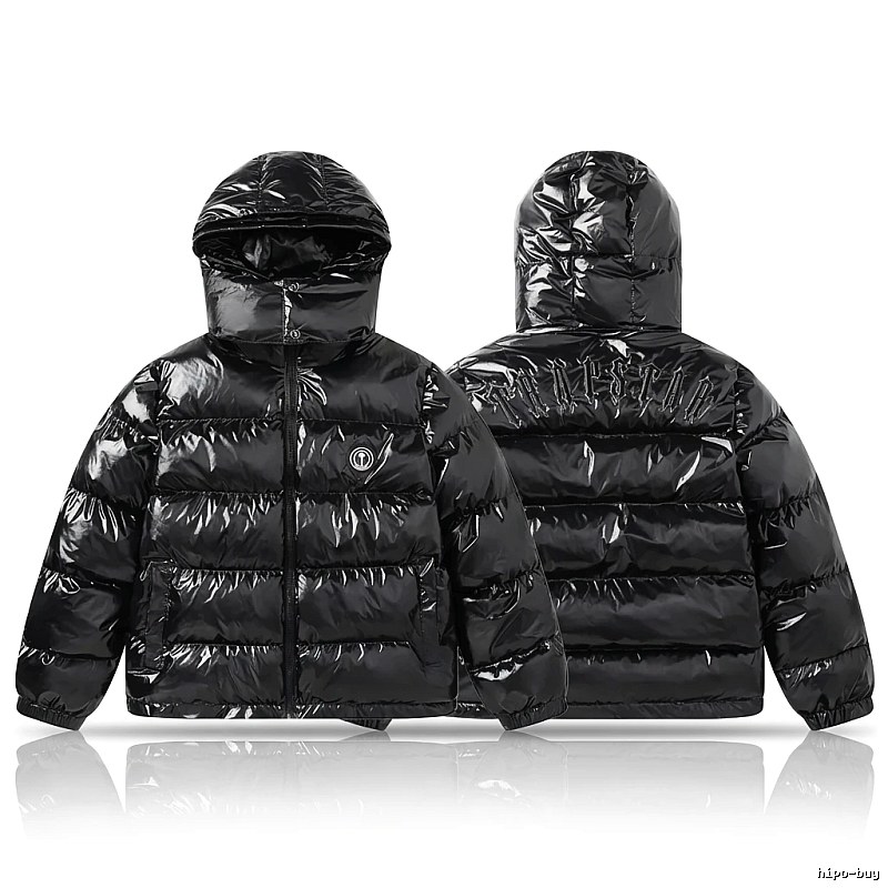 Trapstar Trendy Glossy Black Down Jacket