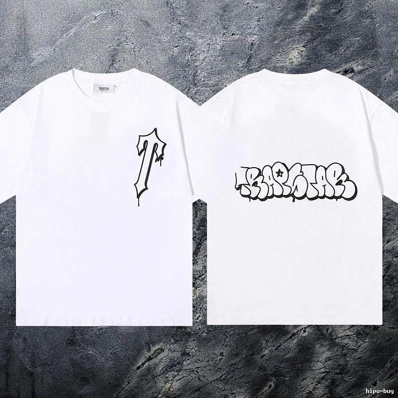 Trapstar Weekend Keys graphic T-shirt Black White Key for Weekend Wear