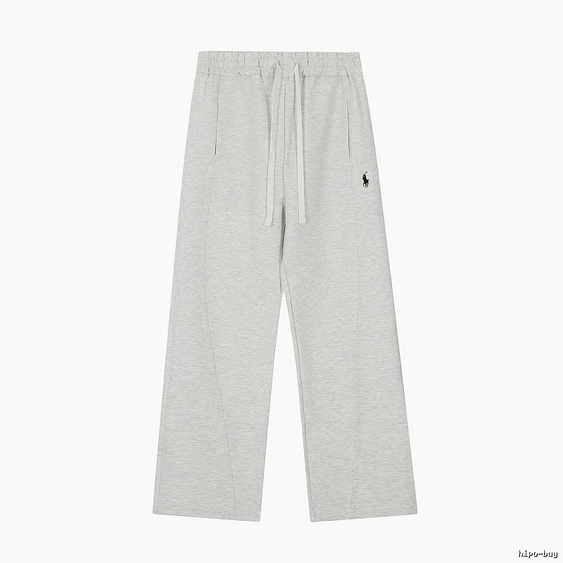 Travel RalphLauren Wide-Leg Sweatpants with small pony mark and relaxed drawstring waist