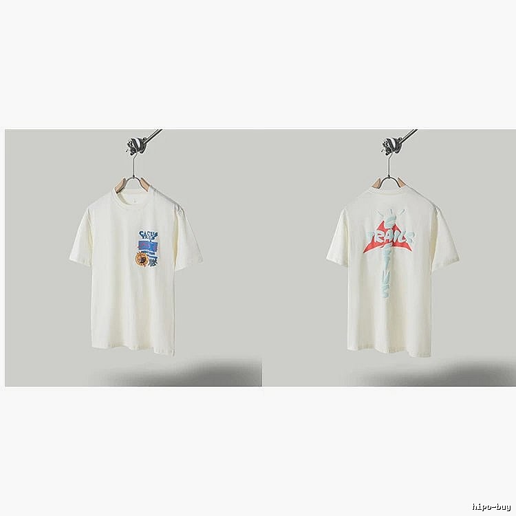 Travis Scott Graffiti Street Style Off-white T-shirt