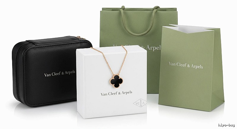 Van Cleef & Arpels Alhambra Rose Gold Necklace