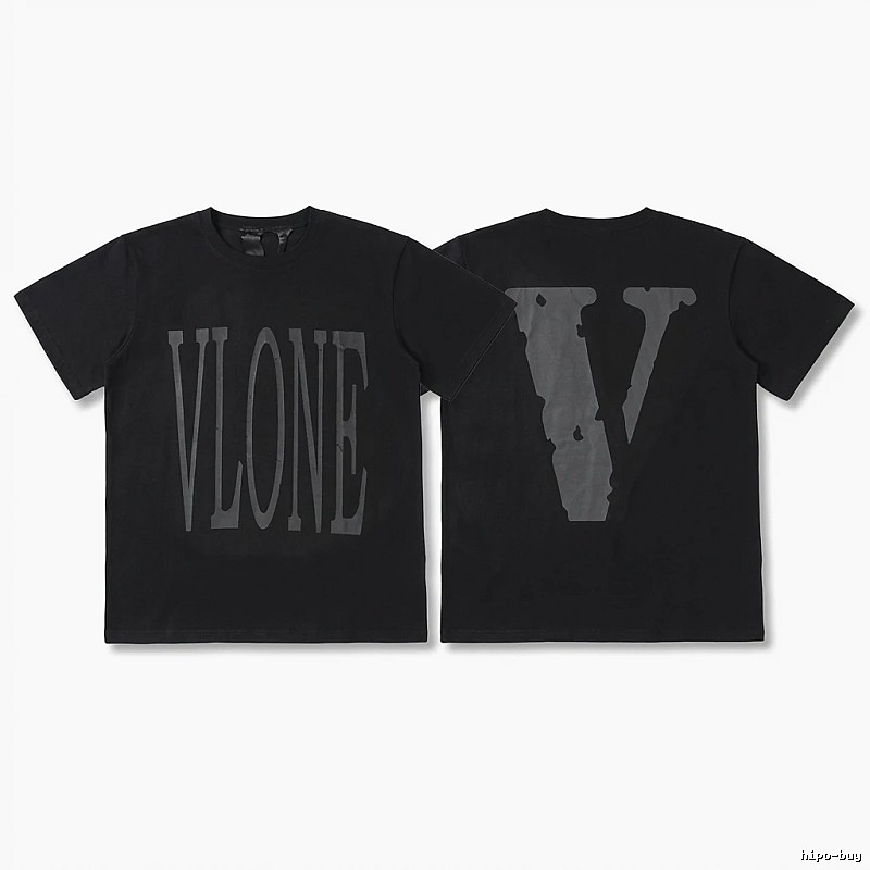 Vlone minimalist style black T-shirt