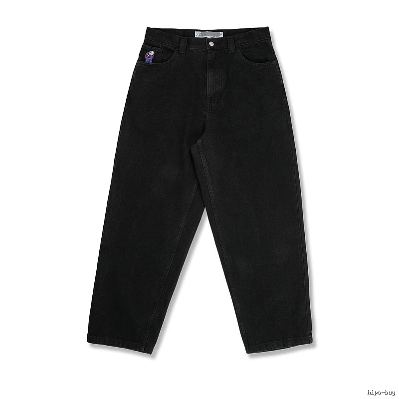 Y2K black jeans