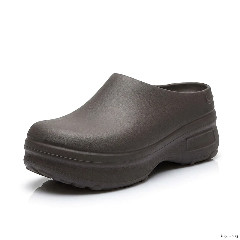Yeezy Clogs Retro Style Dark Grey